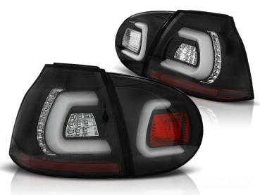 LED Lightbar Rückleuchten für VW Golf 5 (V) Limo Bj. 03-09 Schwarz